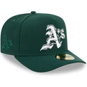 grune-gebogene-kappe-59fifty-a-frame-wired-der-oakland-athletics-mlb-von-new-era