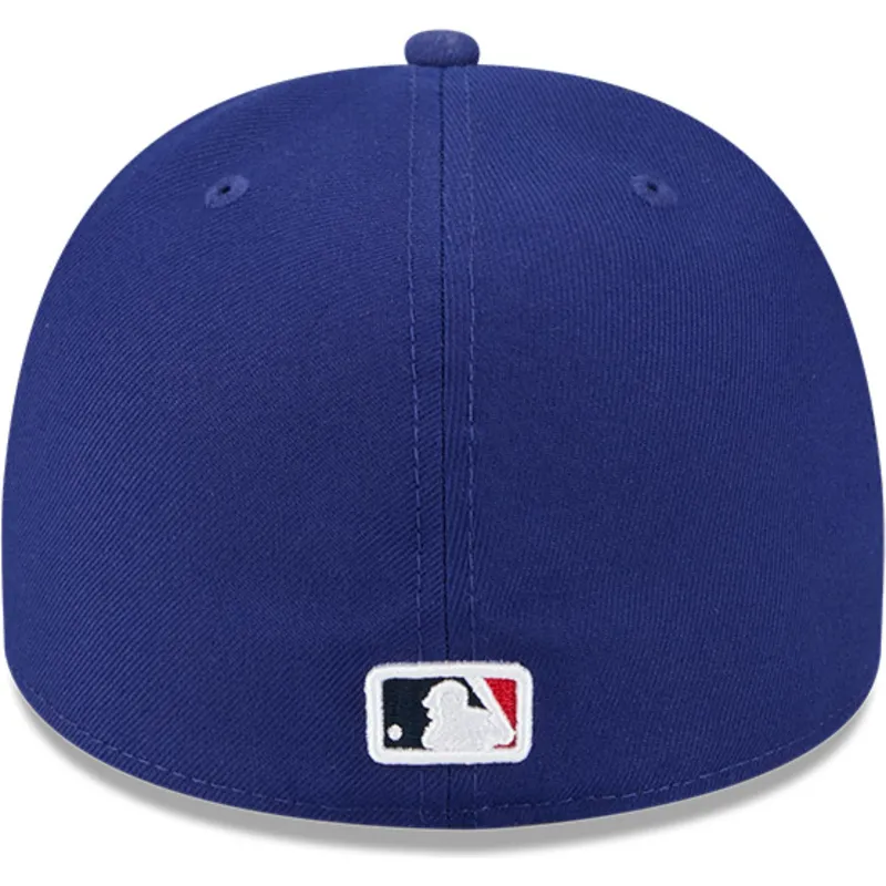 blaue-gebogene-verstellbare-59fifty-a-frame-cartoon-kappe-der-los-angeles-dodgers-mlb-von-new-era
