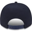 9fifty-a-frame-snapback-kappe-in-marineblau-mit-gebogenem-schirm-cartoon-design-der-detroit-tigers-mlb-von-new-era