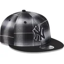 new-era-mlb-new-york-yankees-9fifty-retro-crown-plaid-snapback-kappe-in-schwarz