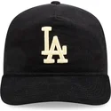 schwarze-gebogene-snapback-kappe-19twenty-nostalgic-golfer-der-los-angeles-dodgers-mlb-von-new-era