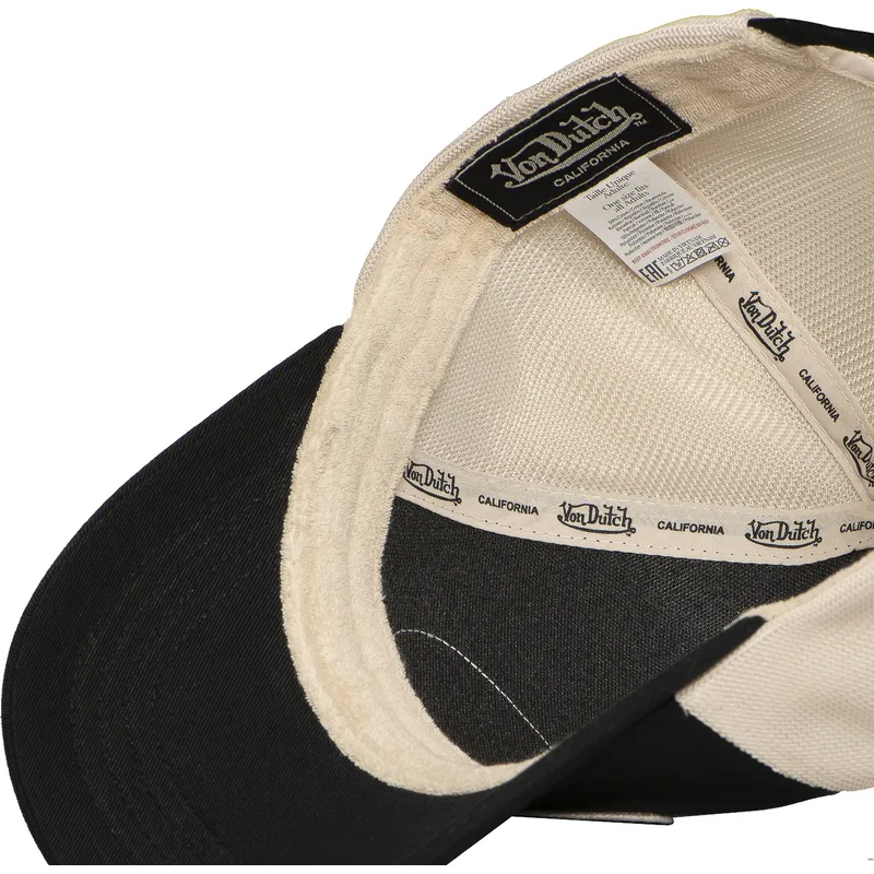 schwarze-und-beige-verstellbare-trucker-kappe-lof-b30-von-von-dutch