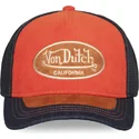 von-dutch-shield04-orange-und-blaue-trucker-kappe