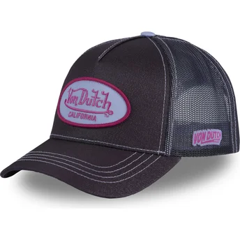 Mützen gebogen mehrfarbig snapback GLIT PU von Von Dutch