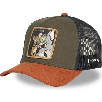 Mehrfarbige Trucker-Kappe Tom und Jerry TAJ7 TAJ Looney Tunes von Capslab