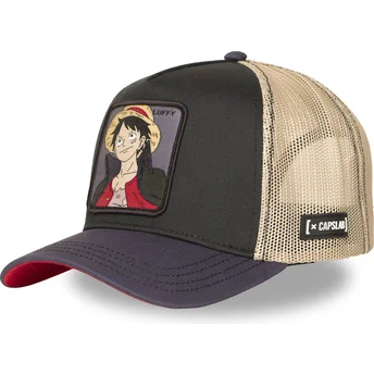 Multifarbene Trucker-Kappe Monkey D. Luffy OP6 LUF One Piece von Capslab