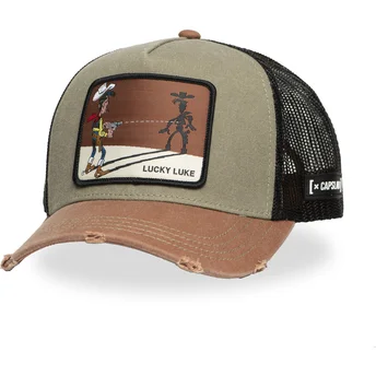 Mehrfarbige Trucker-Kappe Lucky Luke LCK COW von Capslab