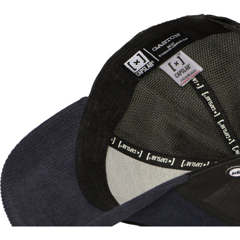 trucker-cap-marineblau-und-schwarz-gaston-lagaffe-glg2-gbd-von-capslab
