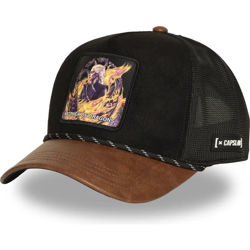 trucker-cap-schwarz-und-braun-daenerys-targaryen-got-mot-game-of-thrones-von-capslab