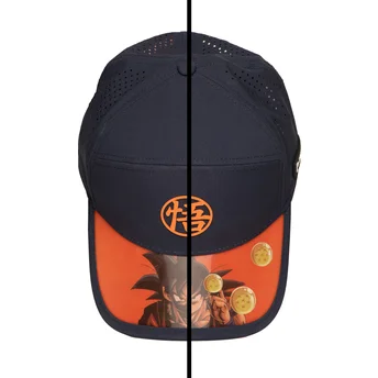 Verstellbare dunkelblaue Curved Cap Son Goku DBZ10 GOK Dragon Ball von Capslab