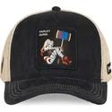 trucker-cap-schwarz-und-beige-harley-quinn-dc10-har-dc-comics-von-capslab