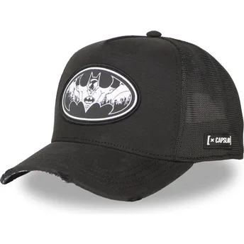 Schwarze Batman DC10 BLK DC Comics Trucker-Kappe von Capslab