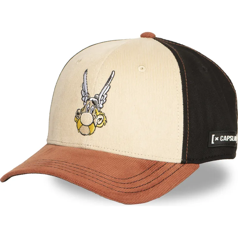 mehrfarbige-gebogene-snapback-kappe-pcs-ast-asterix-der-gallier-von-capslab