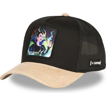 Trucker-Cap schwarz und braun Maleficent Dark Power SP PRI3 Disney von Capslab