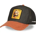 schwarze-und-braune-trucker-kappe-marilyn-monroe-queen-fam-que-famous-von-capslab