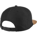 djinns-honey-knit-snapback-cap-in-schwarz-und-braun