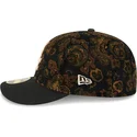 schwarze-gebogene-kappe-59fifty-low-profile-floral-cord-three-looms-bedruckter-kord-von-chicago-white-sox-mlb-von-new-era