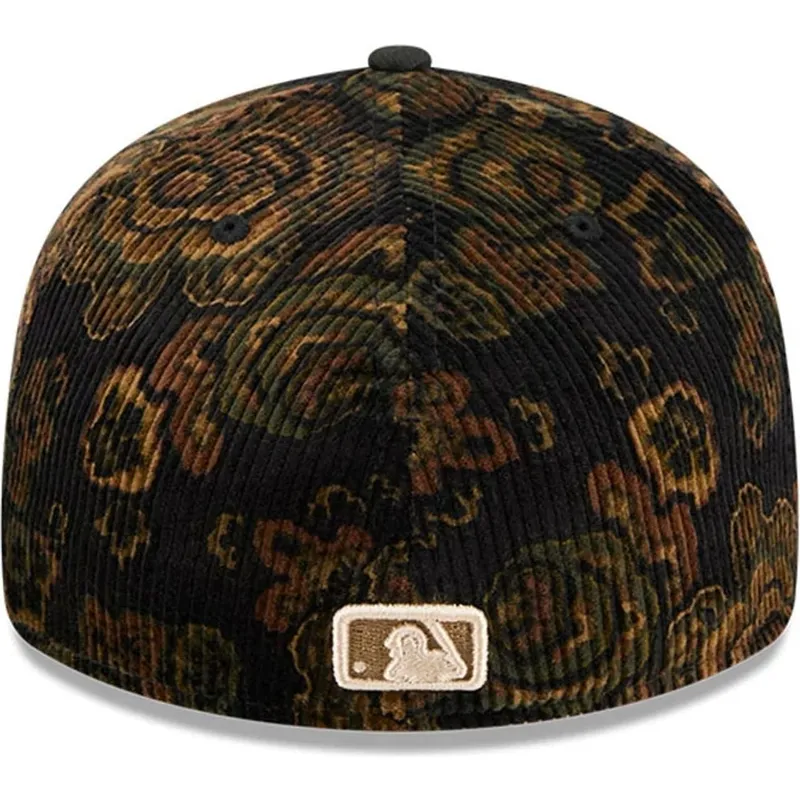 schwarze-gebogene-angepasste-59fifty-low-profile-floral-cord-three-looms-printed-corduroy-kappe-der-chicago-white-sox-mlb-von-ne