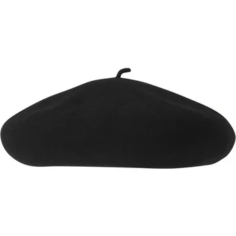 Kangol Anglobasque Black Schwarze Baskenmütze