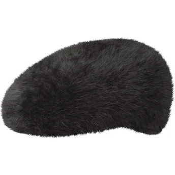 Kangol Furgora 504 Schwarze Baskenmütze