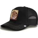 schwarze-trucker-kappe-lowe-king-golden-suede-the-farm-von-goorin-bros