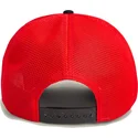 rote-und-schwarze-trucker-kappe-buffalo-ruthless-buffalo-suede-the-farm-von-goorin-bros