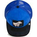goorin-bros-the-farm-flex-pitbull-suede-blau-schwarze-trucker-cap-mit-pitbull-motiv