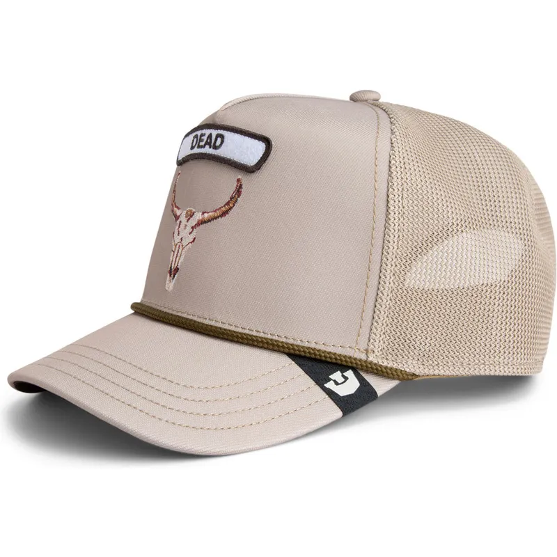 trucker-cap-beige-ochse-gb2-skull-the-rocker-the-farm-von-goorin-bros