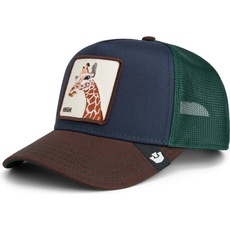 mehrfarbige-trucker-kappe-giraffe-high-tri-tone-the-farm-von-goorin-bros