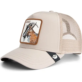 Goorin Bros. The Farm Ziegen-Trucker-Cap in Beige