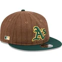 einstellbare-braun-grune-9fifty-retro-crown-wollnadelstreifen-kappe-der-oakland-athletics-mlb-von-new-era