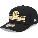 schwarze-snapback-kappe-mit-gebogenem-schirm-9seventy-stretch-snap-stated-der-boston-bruins-nhl-von-new-era