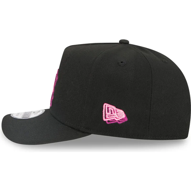 boston-red-sox-mlb-new-era-9fifty-a-frame-neon-schwarze-snapback-kappe