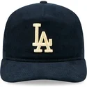 marineblaue-gebogene-snapback-kappe-golfer-nostalgic-der-los-angeles-dodgers-mlb-von-new-era