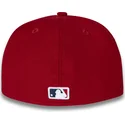 flache-rote-angepasste-59fifty-side-dominican-republic-kappe-der-new-york-yankees-mlb-von-new-era
