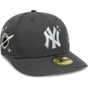 graue-gebogene-angepasste-59fifty-planet-icon-kappe-der-new-york-yankees-mlb-von-new-era