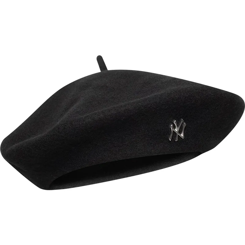 schwarze-damen-baskenmutze-pin-wool-beret-von-new-york-yankees-mlb-von-new-era