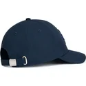 marineblaue-verstellbare-curved-cap-mit-marineblauen-logo-baseball-peach-obl055-von-oblack