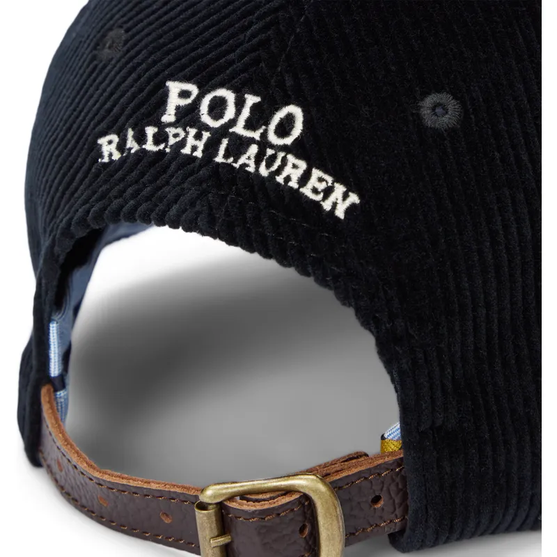 schwarze-verstellbare-curved-cap-classic-sport-corduroy-von-polo-ralph-lauren