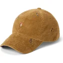 verstellbare-braune-kappe-classic-sport-duck-corduroy-von-polo-ralph-lauren