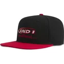 schwarze-und-rote-flache-snapback-kappe-graffiti-logo-von-and1