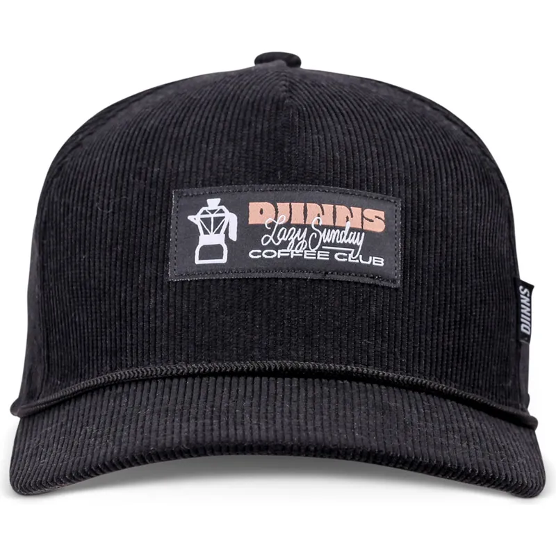 schwarze-gebogene-snapback-kappe-hft-sunday-coffee-cord-von-djinns