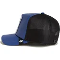 blaue-und-schwarze-trucker-kappe-pferd-lfg-stallion-pre-game-seasonal-the-farm-von-goorin-bros