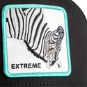 schwarze-und-blaue-zebramuster-trucker-kappe-extreme-arbez-flip-side-2-the-farm-von-goorin-bros