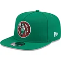 grune-flache-snapback-kappe-9fifty-a-frame-hardwood-classics-der-boston-celtics-nba-von-new-era