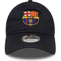 marineblaue-verstellbare-curved-cap-fc-barcelona-laliga-9twenty-core-von-new-era