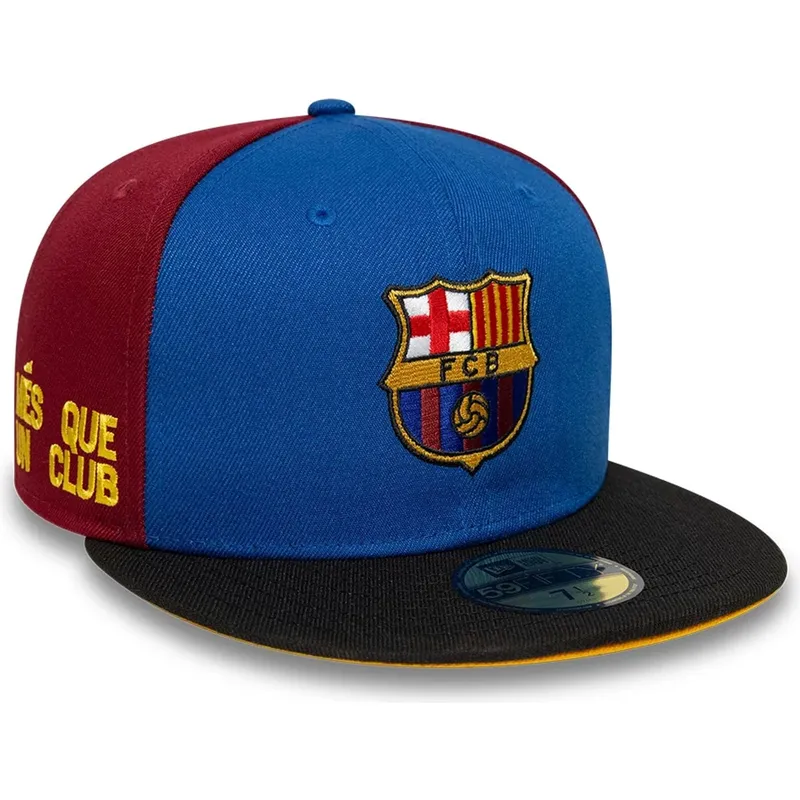 fc-barcelona-laliga-59fifty-mes-que-un-club-blau-rote-anpassbare-kappe-von-new-era