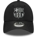 schwarze-verstellbare-curved-cap-von-fc-barcelona-laliga-9forty-reflective-von-new-era