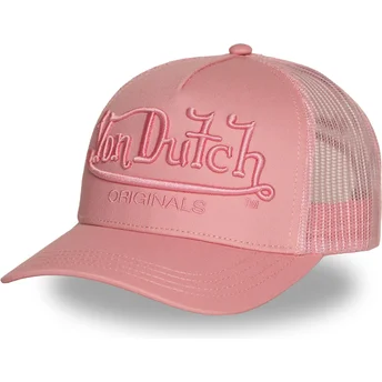 Mützen gebogen rosa snapback EMB05 von Von Dutch