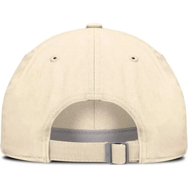 beige-verstellbare-curved-cap-club-unstructured-organic-cotton-der-chicago-white-sox-mlb-von-nike